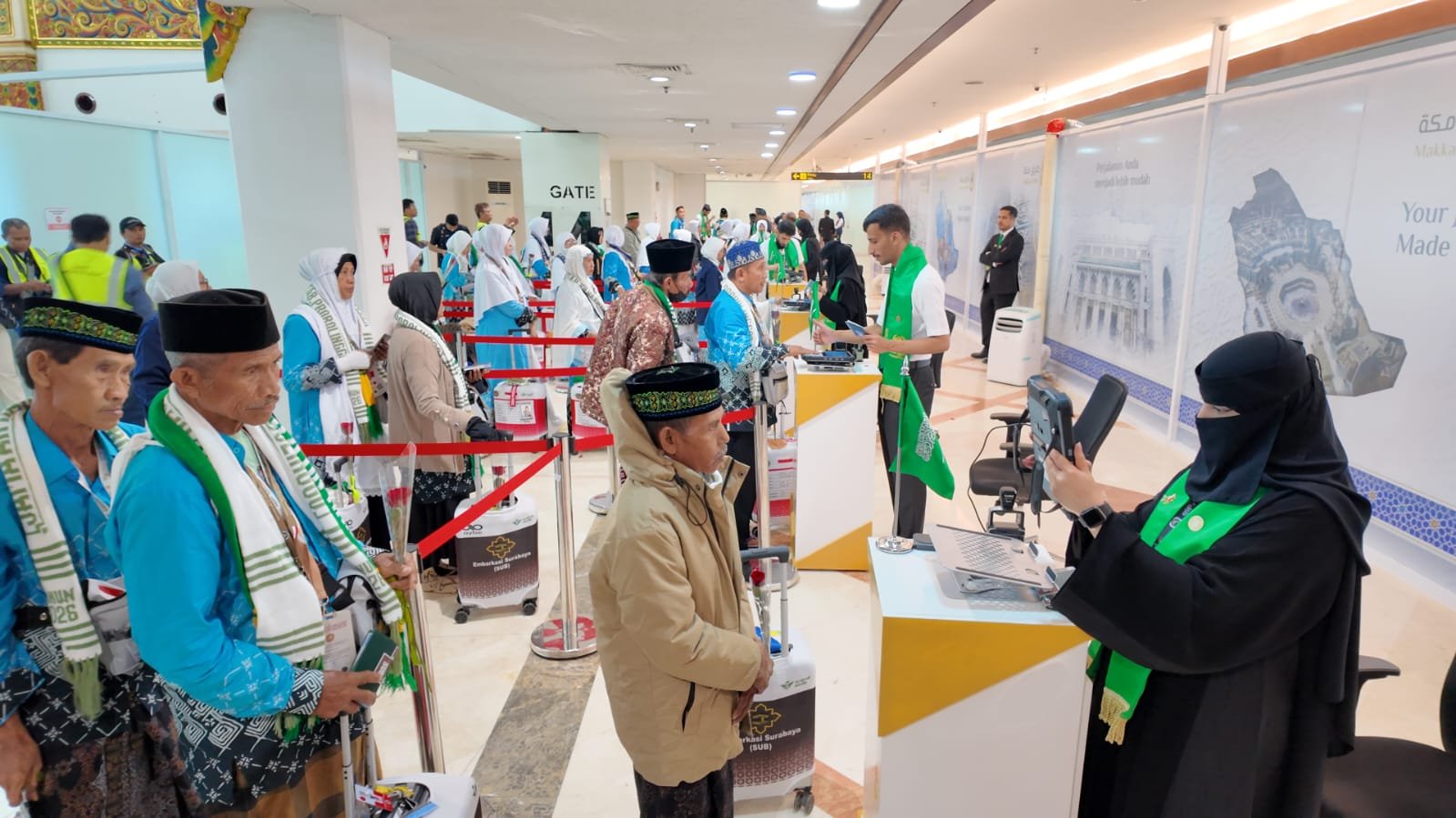 Kloter Pertama Haji 2026 dari Juanda Berangkat