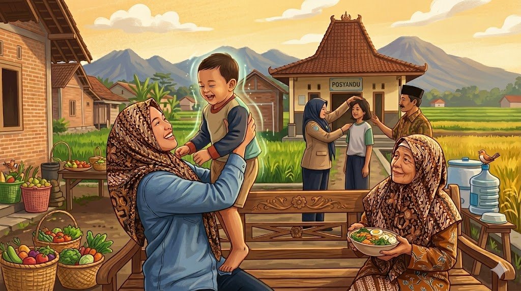 Stunting Turun Signifikan di Jatim, Program PASTI 2025 Catat Hasil Positif