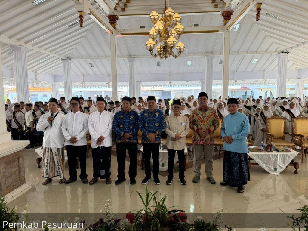 Hafal Juz 30 dan Surat-Surat Pilihan. 638 Siswa-Siswi MI se-Kabupaten Pasuruan, Diwisuda