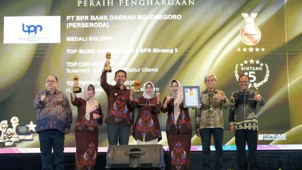 Bojonegoro Raih Penghargaan TOP BUMD Awards 2026
