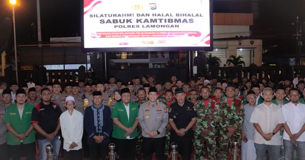 Polres Lamongan Perkuat Sinergi dengan Masyarakat Lewat ‘Sabuk Kamtibmas’