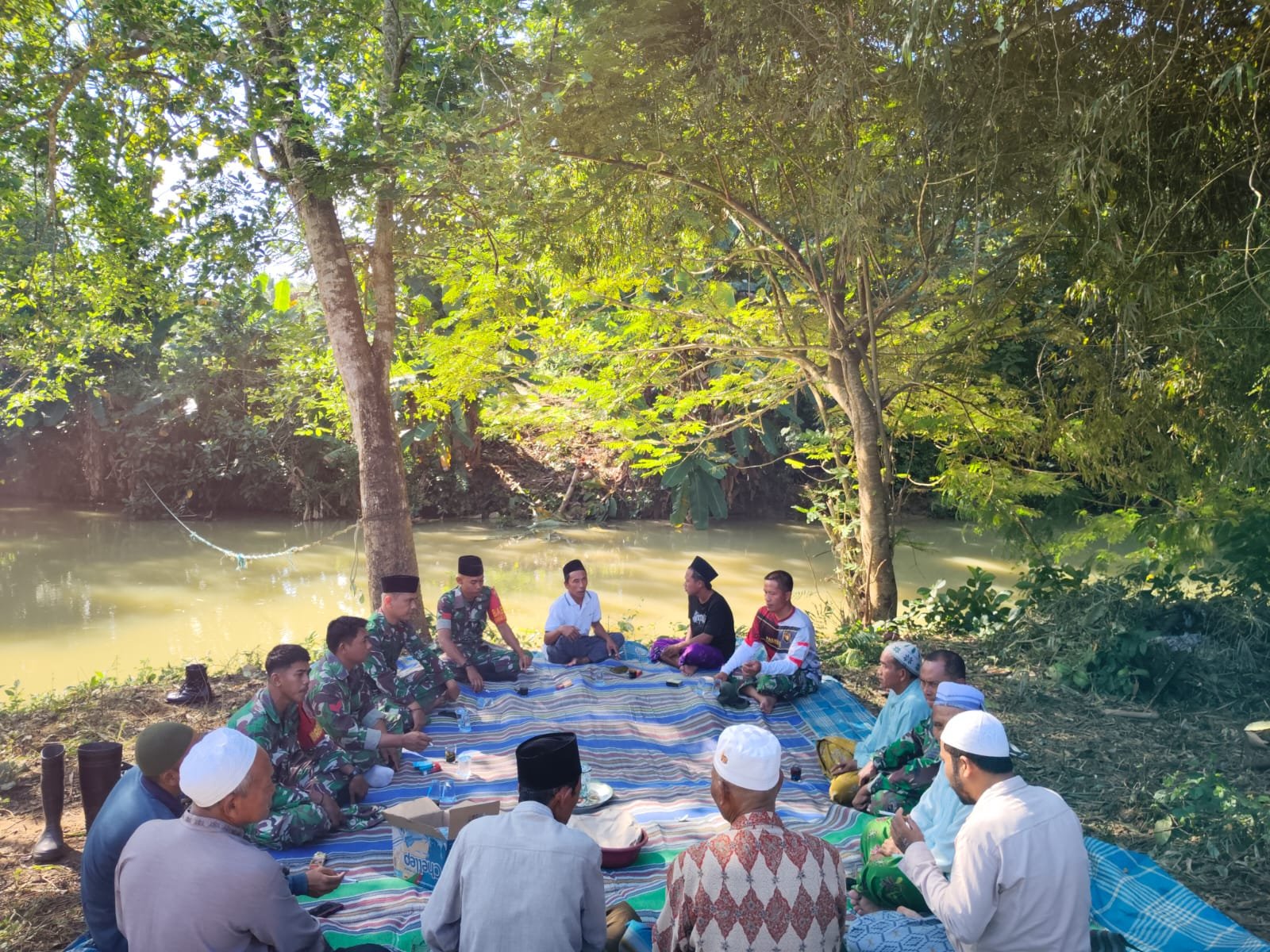 Doa Bersama Iringi Pembangunan Jembatan Garuda di Ambunten SUMENEP