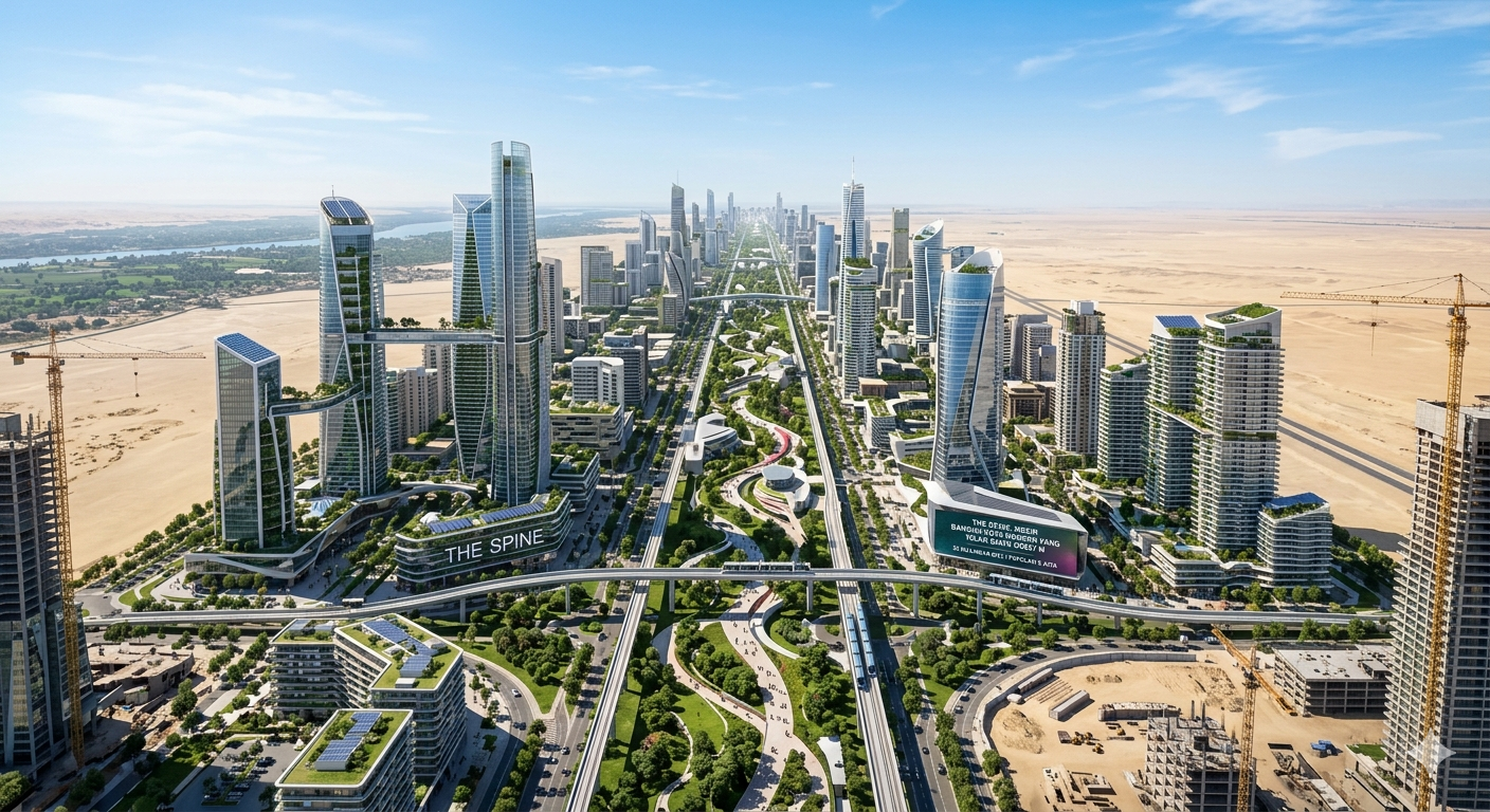 Mesir Bangun The Spine, Kota Modern yang Telan Biaya US$27 M