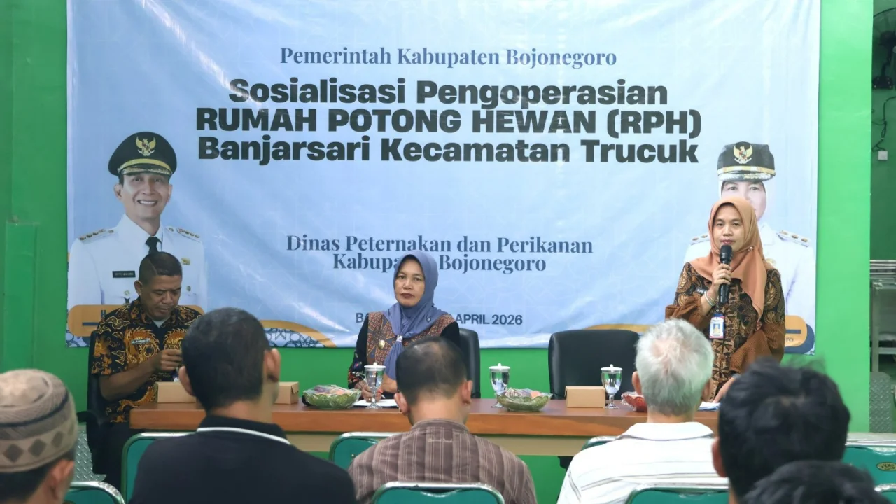 Pemkab Bojonegoro Sosialisasikan Pengoperasian RPH Banjarsari