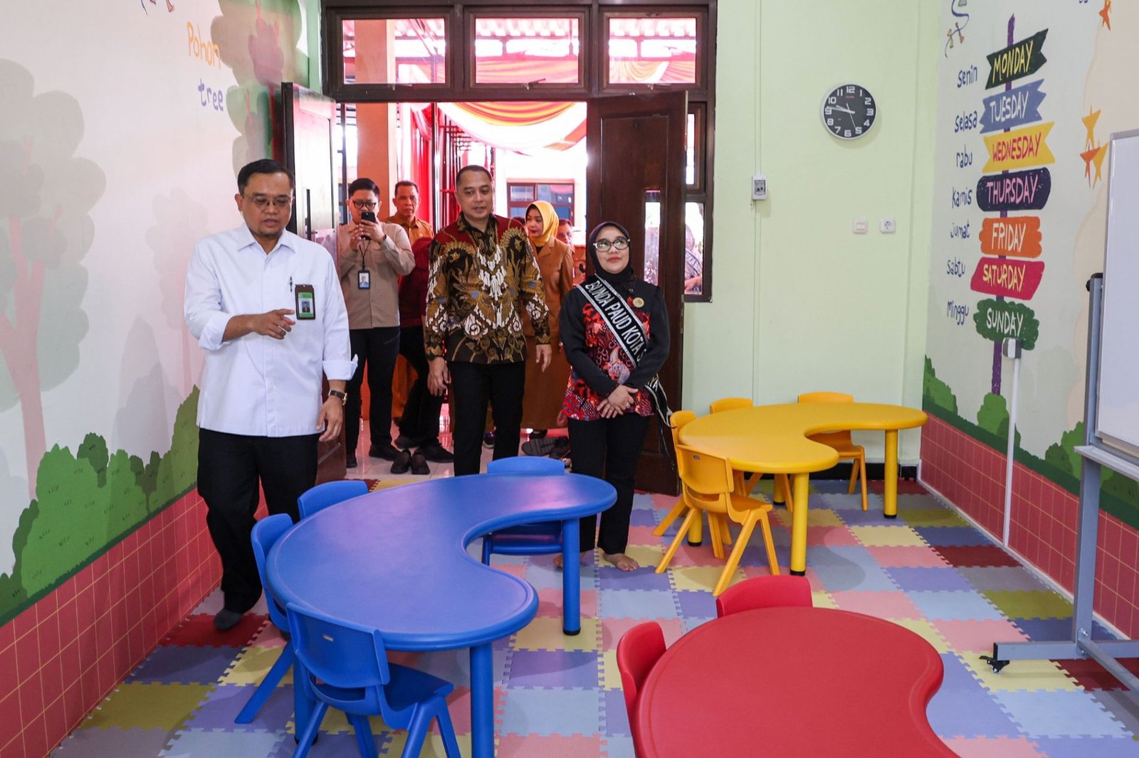 Eri Cahyadi Resmikan Tiga PAUD Negeri Baru di Surabaya, Ada Sekolah Inklusi dan Dekat Pasar