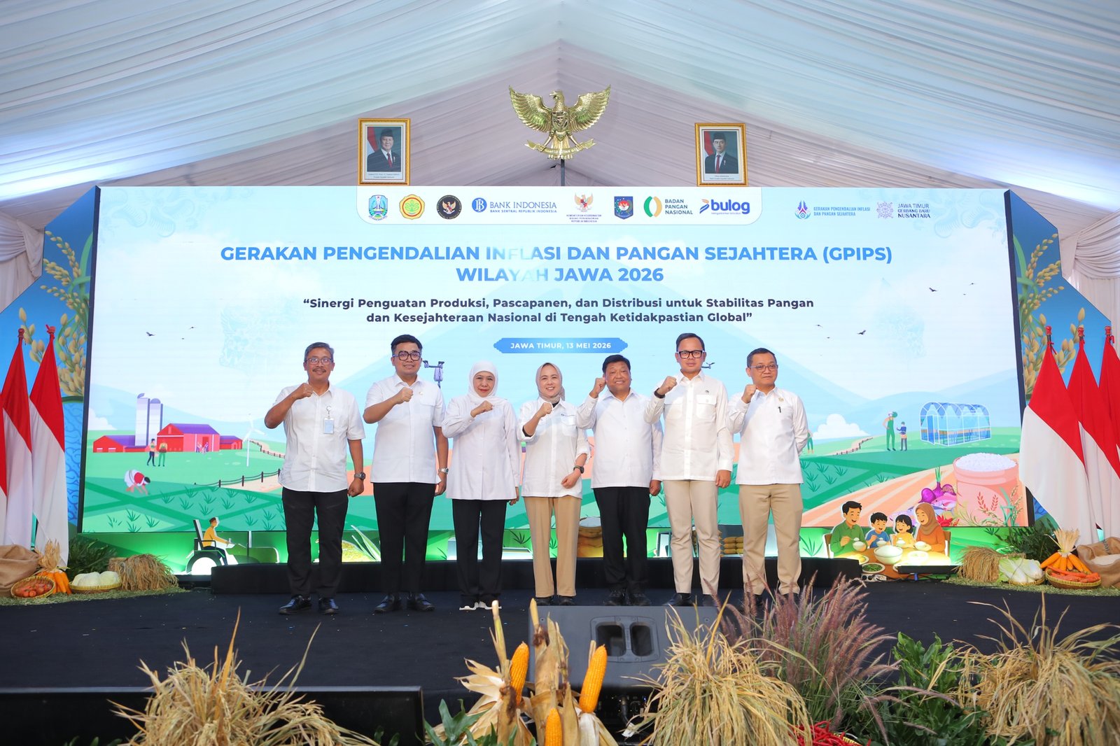 BI Luncurkan GPIPS Nasional di Jatim, Fokus Jaga Harga Pangan dan Tekan Inflasi