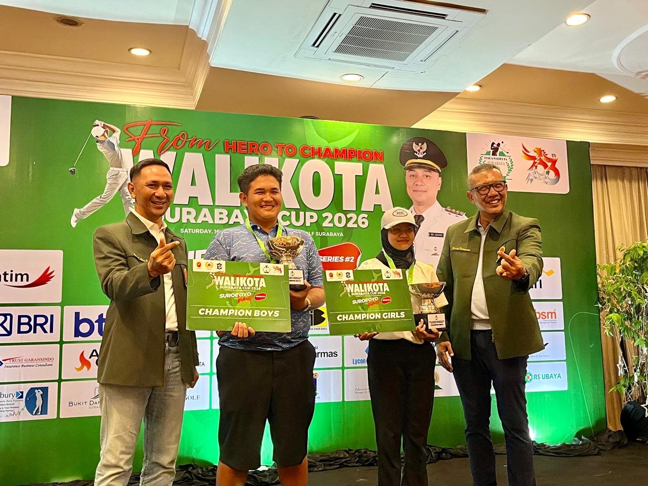 Turnamen Walikota Cup 2026 Jadi Ajang Seleksi Atlet Golf Surabaya Menuju Porprov Jatim