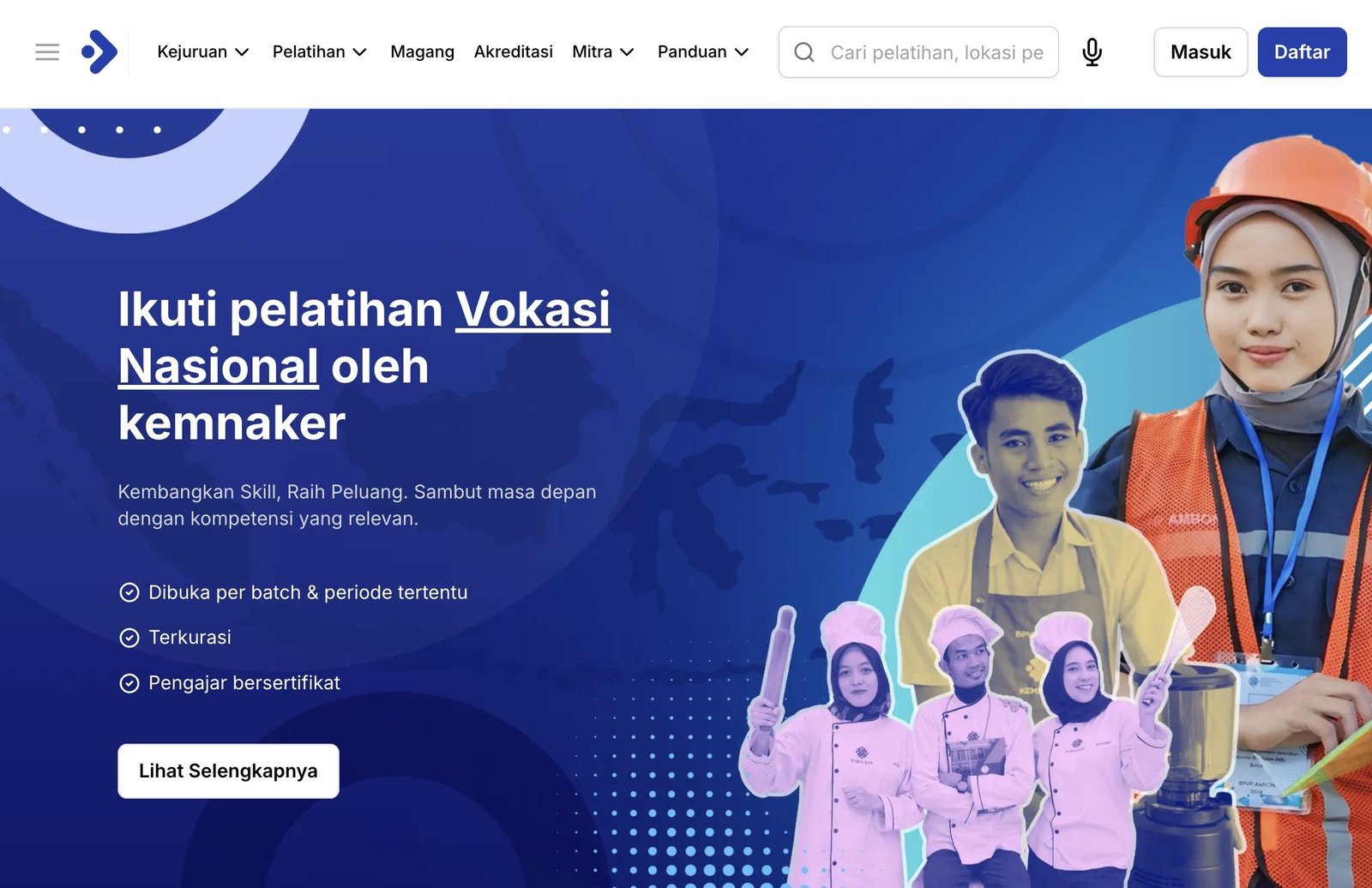 Kemnaker Buka Pelatihan Vokasi Nasional Batch 2, Kuota 30 Ribu Peserta Gratis