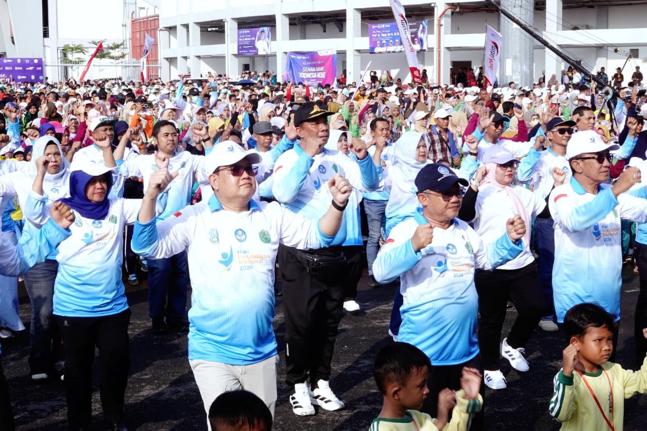 “Senam Anak Indonesia Hebat” di Pemkab Pamekasan Pecahkan Rekor MURI