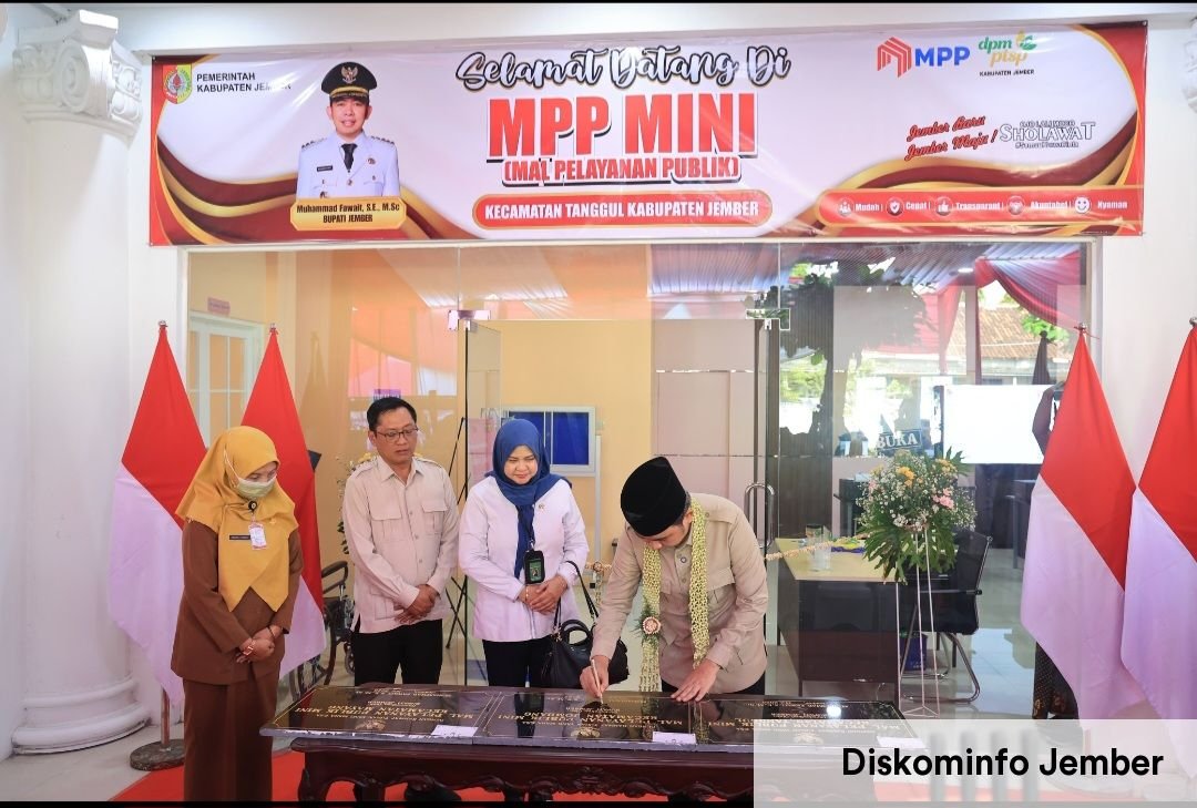 Gus Fawait Resmikan MPP Mini di Tanggul Wujudkan Keadilan Pelayanan bagi Warga Pelosok Jember