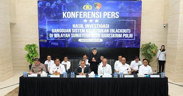 Bareskrim Polri Ungkap Hasil Investigasi Awal Blackout Sumatera, Dipastikan Tidak Ada Unsur Sabotase