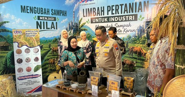 UMKM Binaan Polres Gresik Olah Limbah Pertanian Tembus Pasar Mancanegara