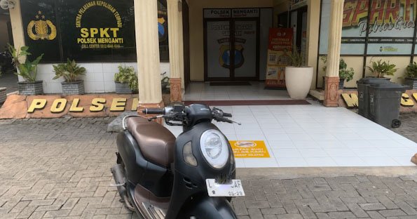 Polsek Menganti Gerak Cepat Tangkap Tersangka Begal Driver Ojol di Gresik