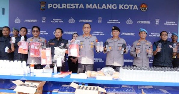 Ungkap 32 Kasus, Polresta Malang Kota Gagalkan Peredaran 8,9 Kg Ganja dan 1,6 Kg Sabu