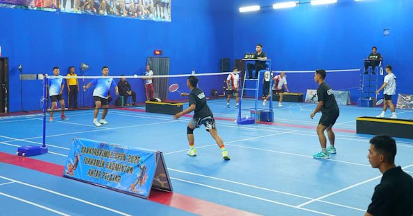 Pertandingan Bulutangkis Triwulan I Pasukan Pelopor Tahun 2026 Resmi Dibuka Dankorbrimob Mabes Polri