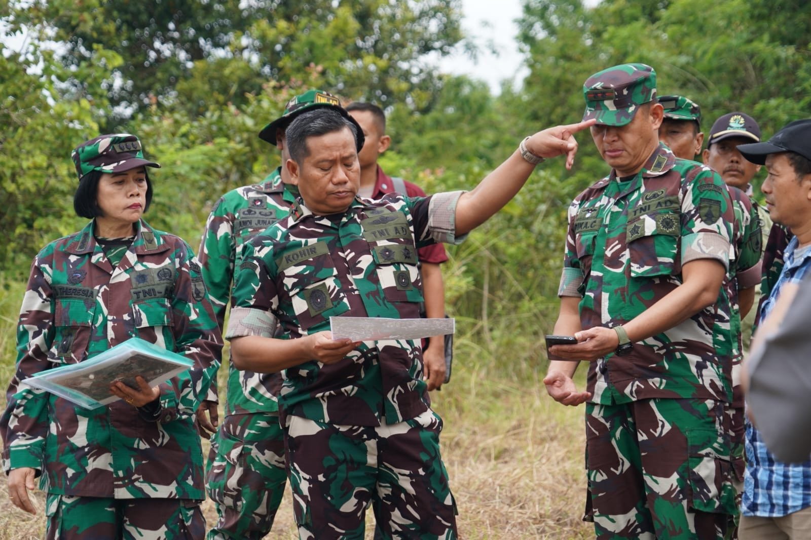 Danrem Tinjau Lokasi Pembangunan BTP, Warga Sambut Asa Baru untuk Kemajuan Desa