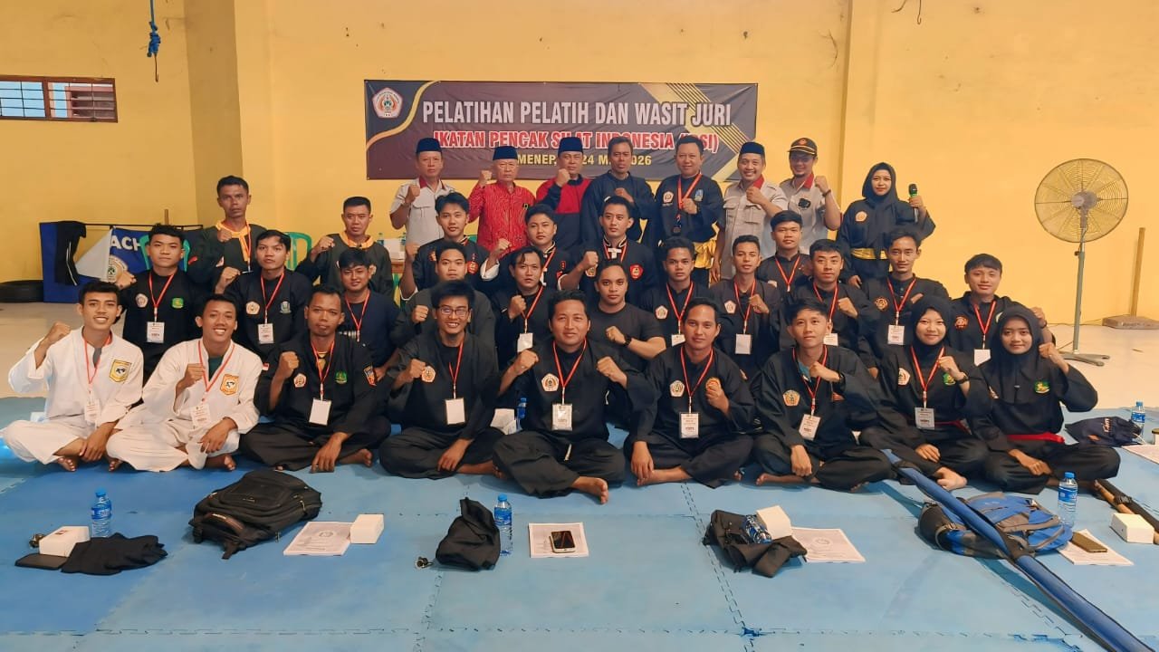 Tingkatkan Mutu Pencak Silat, IPSI Sumenep Gelar Penataran Pelatih dan Wasit Juri