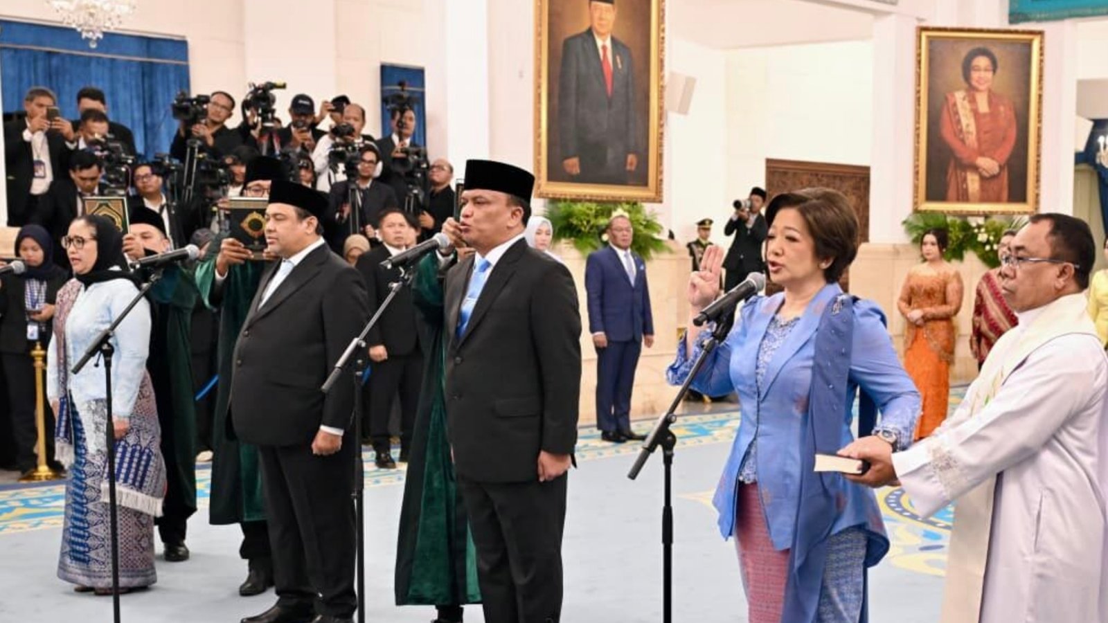 Presiden Prabowo Lantik Kepala BGN, Said Iqbal Jadi Penasihat Khusus Presiden