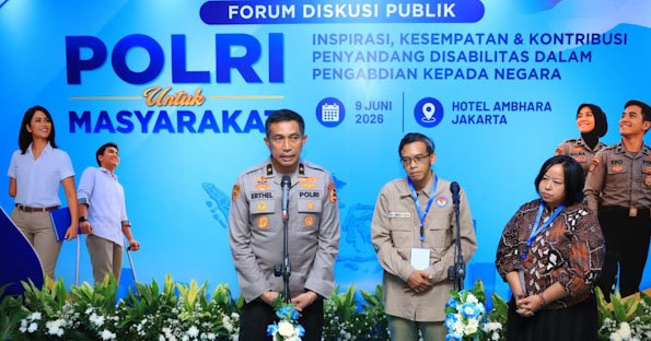 Mabes Polri Perkuat Rekrutmen Penyandang Disabilitas, Siapkan Perluasan Ruang Jabatan Secara Bertahap