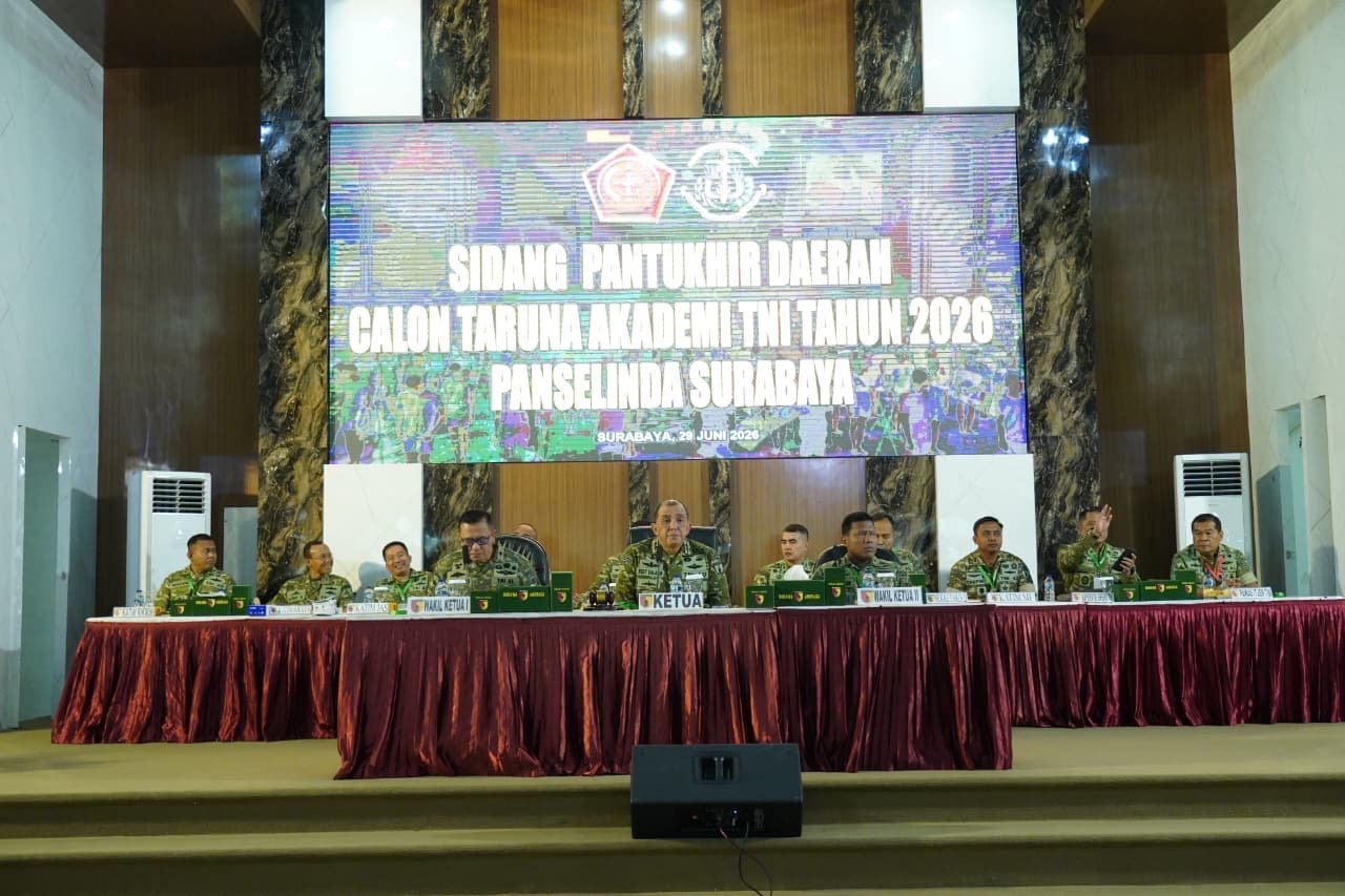 Sidang Pantukhir Daerah Akademi TNI 2026, Langkah Kodam V/Brawijaya Cetak Prajurit Prima