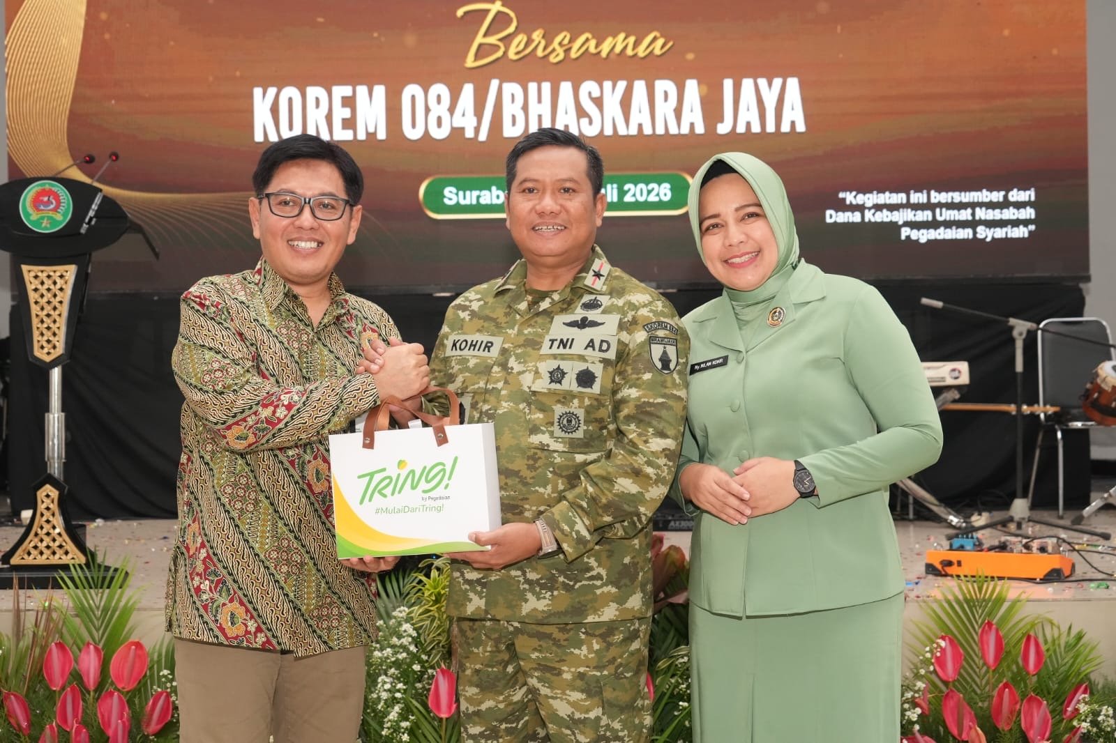 Danrem Bhaskara Jaya: Literasi Keuangan Syariah adalah Investasi Terbaik untuk Masa Depan Keluarga Prajurit