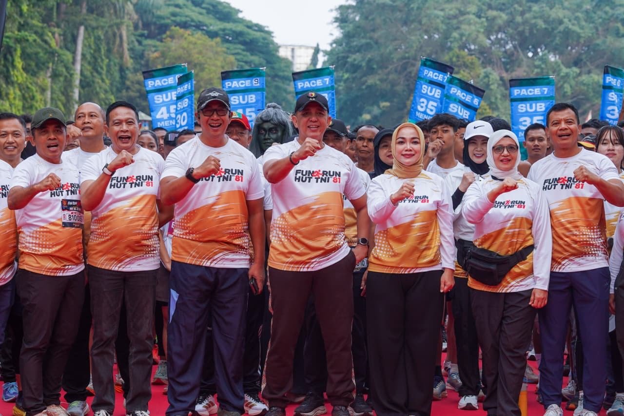 5.000 Langkah Kebersamaan, Fun Run HUT ke-81 TNI Satukan Prajurit dan Rakyat di Malang